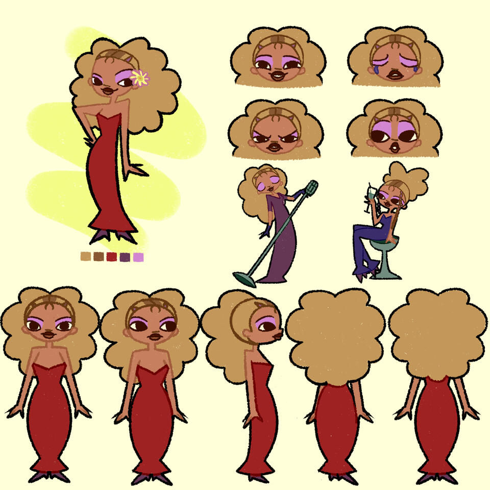 Cantora Character Design