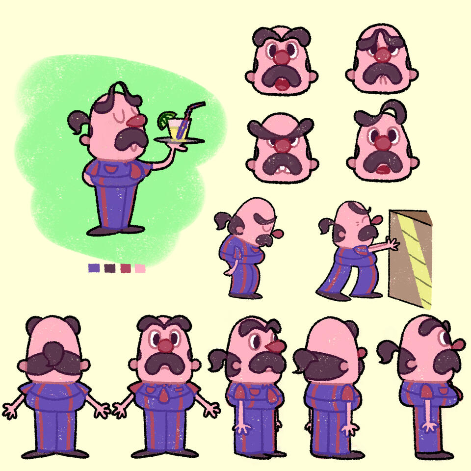 Senhor Character Design