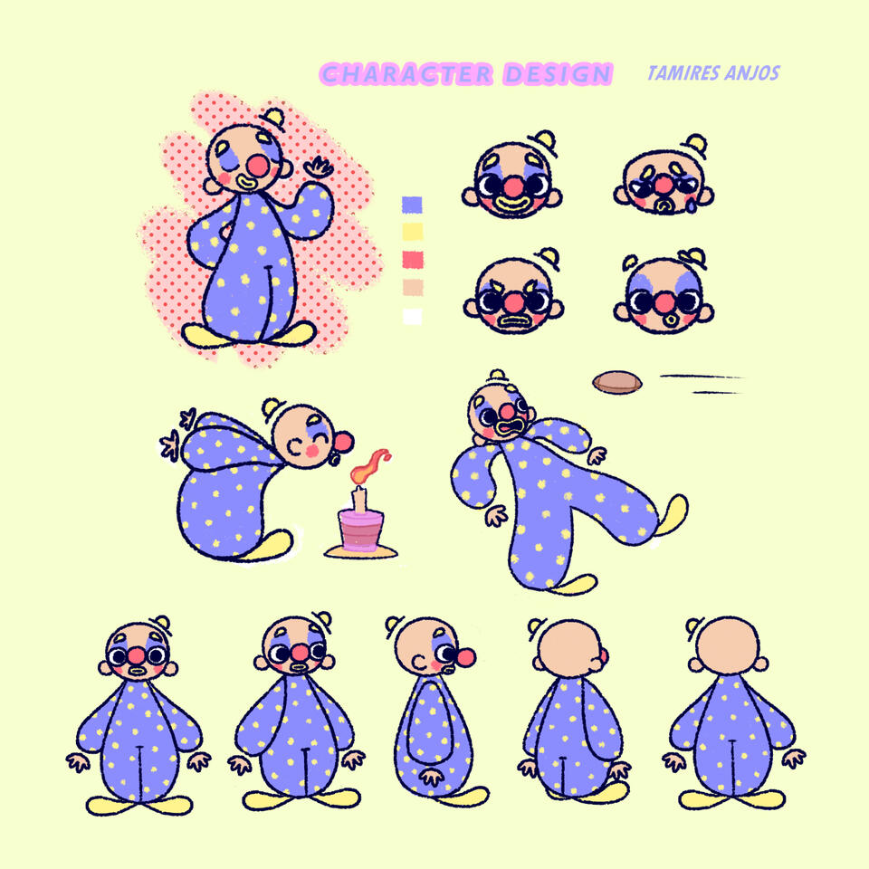 Palhaço - Character Design